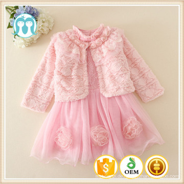 Duoduo Prinzessin 2015 Winter wearings koreanische süße Herbst wraps / Kleider Kinder Kleidung Set Kleid Set